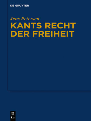 cover image of Kants Recht der Freiheit